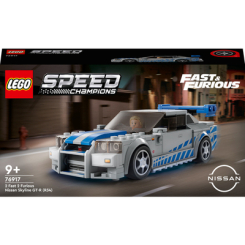 Конструктори LEGO - Конструктор LEGO Speed Champions «Подвійний форсаж» Nissan Skyline GT-R (R34) (76917)