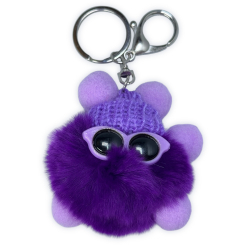 Брелоки - Брелок Тискуни фиолетовый 8 см (MYK013) Брелоки - Брелок Тискуни фиолетовый 8 см (MYK013)