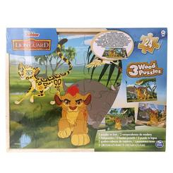 Пазли - Пазл дерев'яний 3 в 1 Левина варта Spin Master (SM98297/6036117)