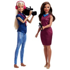 Ляльки - Набір Barbie Професійний дует Команда ТВ Новин (FCP64/FJB22)