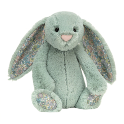 Мягкие животные - Мягкая игрушка Jellycat Зайчик зеленый M 31 см (BL3SGN)