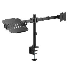 Мебель для геймеров - Настольное крепление для монитора и ноутбука OfficePro 17-49'' 2-20 kg Black (MA113B)