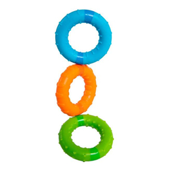 Розвивальні іграшки - Магнітні кільця Fat Brain Toys Silly Rings 3 шт (F269ML)
