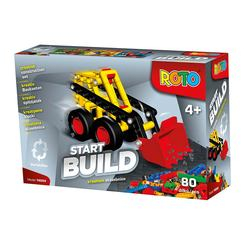 Конструкторы с уникальными деталями - Конструктор Roto Start Build Bulldozer (14004)