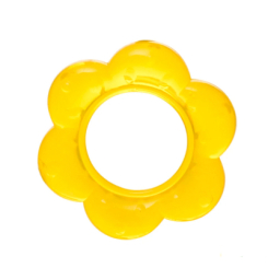 Брязкальця, прорізувачі - Прорізувач Baby Team Жовта квіточка (4005/2) (4005/1)