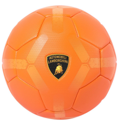 Спортивные активные игры - Футбольный мяч Lamborghini р 5 оранжевый (6941876038497)