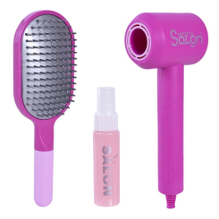 Набори професій - Ігровий набір Країна Іграшок Стильна перукарня рожева (YF821B-1/YF822C-1/1)