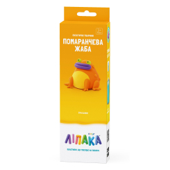 Набори для ліплення - Набір пластиліну Ліпака Екзотичні тварини Помаранчева жаба (30124-UA01)