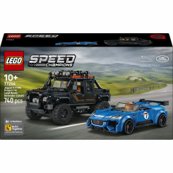 Конструктор LEGO Speed Champions Jaguar Project 7 та Land Rover Defender (77264)