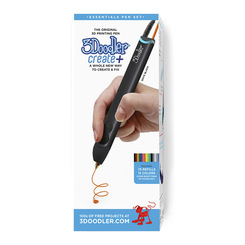 3D-ручки - Набор 3Doodler Create plus Черная 3D-ручка и 75 стержней (8CPSBKEU3E)