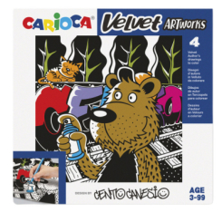 Наборы для творчества - Набор для творчества Carioca Velvet artworks (43601)