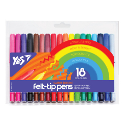 Канцтовары - Набор маркеров Yes Erudite 18 цветов (650460) Канцтовары - Набор маркеров Yes Erudite 18 цветов (650460)