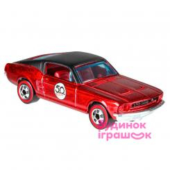 Автотреки - Машинка Hot Wheels 50-летие Сustom 67 Mustang (FTX83/FTX87)