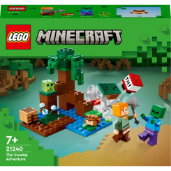 Конструктори LEGO - Конструктор LEGO Minecraft Пригоди на болоті (21240)
