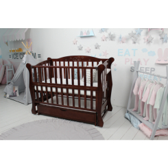 Детская мебель - Кровать детская Baby Comfort ЛД10 Орех (35317894)