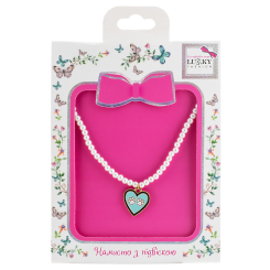 Бижутерия и аксессуары - Ожерелье Lukky Fashion жемчужное с подвеской в виде сердца (T24638) Бижутерия и аксессуары - Ожерелье Lukky Fashion жемчужное с подвеской в виде сердца (T24638)