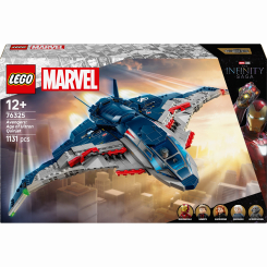 Конструкторы LEGO - Конструктор LEGO Marvel Мстители: Эра Альтрона Квинджет (76325)