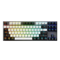 Клавіатура і миші - Клавіатура GamePro Genesis Joker Pro 87% Wireless/Bluetooth/USB Gray (MK124G Pro) Клавіатура і миші - Клавіатура GamePro Genesis Joker Pro 87% Wireless/Bluetooth/USB Gray (MK124G Pro)