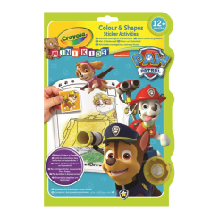Товары для рисования - Набор для творчества Crayola Раскраска с наклейками Paw Patrol (81-1373)