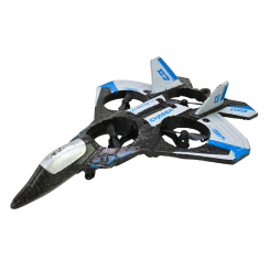 Радіокеровані моделі - Іграшковий винищувач Країна Іграшок синій (ZJ100A/2)