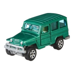 Транспорт и спецтехника - Автомодель Matchbox Джип Виллис Вагон 1962 зеленая (FWD28/FWD35)