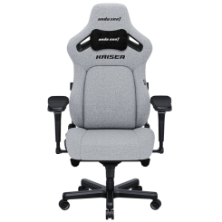Мебель для геймеров - Кресло Anda seat Kaiser 4 Size L Gray Linen fabric (AD12YDDC-L-20-G-CF)