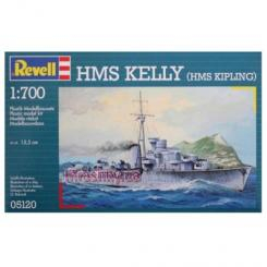 3D-пазли - Модель для збірки Британський легкий крейсер HMS Kelly Revell (5120)