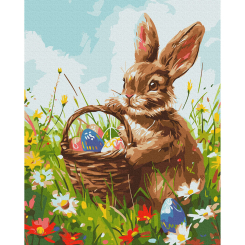 Товари для малювання - Картина за номерами Brushme Великодній посланець (BS53931)