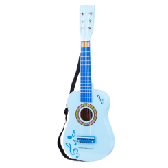 Музичні інструменти - Музичний інструмент New Classic Toys Гітара блакитна з музичними нотами (10349)