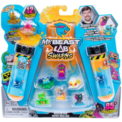Фігурки персонажів - Набір-сюрприз MrBeast Lab Лабораторія в пробірці Atomic Swarms 12 (124694)
