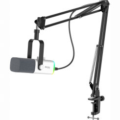 Микрофоны - Микрофон динамический Fifine USB/XLR White (AM8TW)