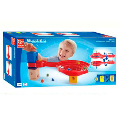 Конструкторы с уникальными деталями - Конструктор Hape Двухсторонняя спираль 18 элементов (E6026)