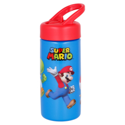 Ланч-боксы, бутылки для воды - Бутылка для воды Stor Супер Марио 410 мл пластиковая (Stor-21401)