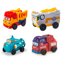 Трансформеры - Машинка-трансформер Super Wings Mini Team Vehicles в ассортименте (EU740130F)