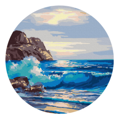 Товары для рисования - Картина по номерам Brushme Утро на море (RC00049M)