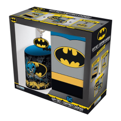 Чашки, стаканы - Подарочный набор ABYstyle DC Comics Бэтмен чашка 320 мл брелок и блокнот (ABYPCK136)