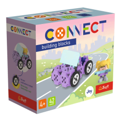 Конструктори з унікальними деталями - Конструктор Trefl Connect Машина 42 елемента (62043) Конструктори з унікальними деталями - Конструктор Trefl Connect Машина 42 елемента (62043)