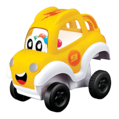 Машинки для малюків - ​Машинка Bb Junior Press&Go жовта (16-89029/2)