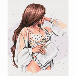 Товари для малювання - Картина за номерами Brushme Моменти легкості (BS53727)