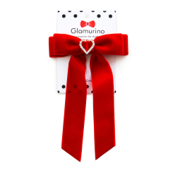 Бижутерия и аксессуары - Бант Glamurino Snow queen красный (5091.4) Бижутерия и аксессуары - Бант Glamurino Snow queen красный (5091.4)