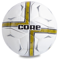 Спортивные активные игры - Мяч футбольный planeta-sport №5 PU CORE CHALLENGER CR-021 Белый-зеленый