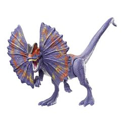 Фигурки животных - Игровая фигурка Jurassic world Savage strike Дилофозавр (GCR54/GFG69)