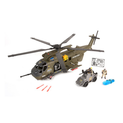 Фігурки чоловічків - Ігровий набір Chap mei Солдати Мега вертоліт (545068)