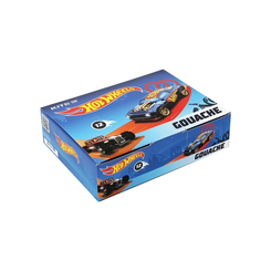 Канцтовари - Фарби гуаш Kite Hot Wheels 12 кольорів (HW21-063)