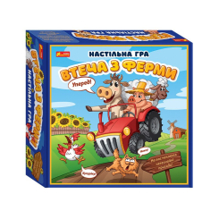 Настольные игры - Настольная игра Ranok Побег с фермы (19120057У) Настольные игры - Настольная игра Ranok Побег с фермы (19120057У)