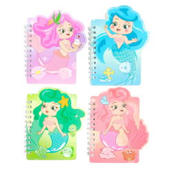 Канцтовари - Блокнот Bibi Toys Русалка в асортименті (95506WB)