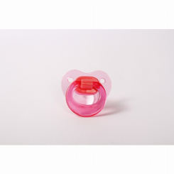 Товары по уходу - Пустышка ТМ Курносики силиконовая круглая 6-12 м Розовый (7038/6-12) (7038 6+ рож)