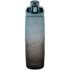 Чашки, склянки - Пляшка для води Kite Сіро-чорна 760 мл (K24-1200-1)