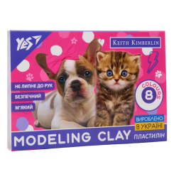 Наборы для лепки - Пластилин Yes Keith Kimberlin 8 цветов (540612)