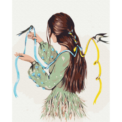 Товари для малювання - Картина за номерами Brushme Політ свободи Alla Berezovska 40 х 50 см (BS53100) Товари для малювання - Картина за номерами Brushme Політ свободи Alla Berezovska 40 х 50 см (BS53100)